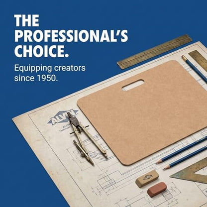 ALVIN Masonite Board with Cutout Handle Model 20" x 26" SPM20 School and Studio Use Portable Art Tool for Drawing Drafting and Design Great for Students and Professionals - 20 x 26 Inch - size: 20 x 26