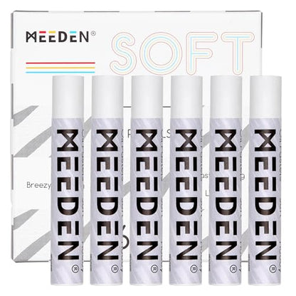 MEEDEN Soft White Oil Pastels: 6 Pcs Oil Pastels for Artists Beginners Adults - Smooth Oil Pastel Crayons for Art Supplies, Painting, Drawing, Blending, Layering, Shading - style: 6 White Colors