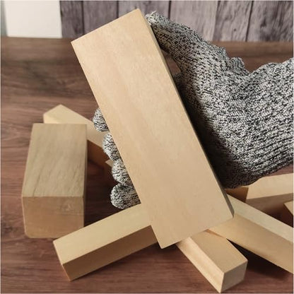 Ninekong 6PCS Basswood Carving Blocks，Whittling Wood Carving Kit,Soft Basswood for Carving(6"x2"x2") - size: 6 pieces 2x2x6 inch