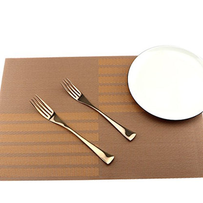 Silversmiths 20 Piece Beacon Flatware Set, Copper Mirror/Rose Gold, Service for 4 - size: 4-set-rose gold