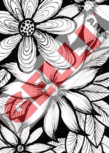 Gelli Arts Image Transfer Printables Wildflowers - 20 Floral Images Included, Use Gel Plates, Great for Teachers and Students of All Ages - color: Image Transfer Printables - Florals
