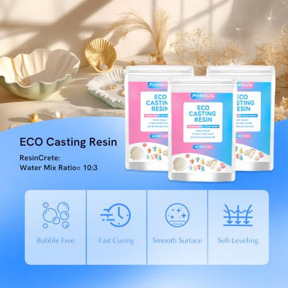 Resin Casting Powder 1000G,20-30 Minutes Demold Fast Curing,Easy for Crafts
