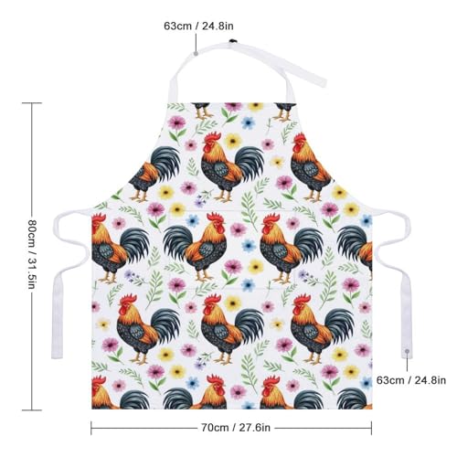 Chef Bib Apron for Restaurant, Anti-Stain with Pocket Adjustable, Cooking Dishwashing Lab Use - color: Style (559)