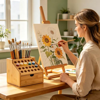 5 Pack 6x12 Inch Wood Panel Boards,Unfinished Wood Frames for DIY Art Projects, Square Canvas for Painting, Pouring, Arts Use with Oils, Valentine's Day Halloween Christmas Decorative Panel Canvas - size: 6 x 12 inch