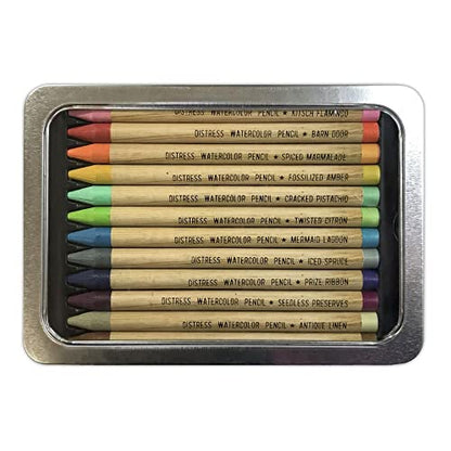 Ranger Tim Holtz Distress Watercolour Pencils Set 2-12 pcs