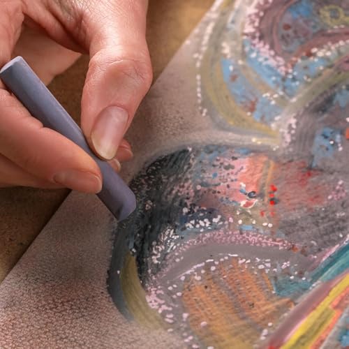 PRO ART Oil Pastels Regular Vivid Color 36pc, Soft & Oil Pastels for Artists, Artist Crayons for Drawing & Sketching, Pastel Art Supplies for Adults