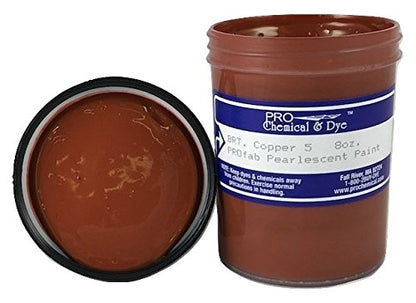 Pearlescent Textile Paint 8 oz. (Copper) - color: Copper