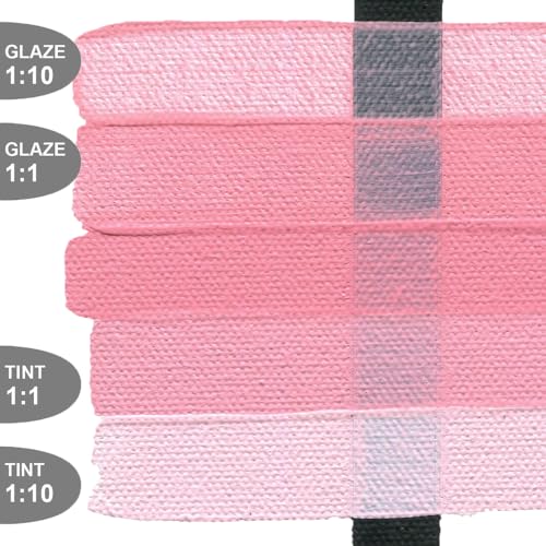GOLDEN Fluid Acrylics, Light Magenta, 4 fl. oz. Bottle, Professional Acrylic Paint, Semi-Opaque