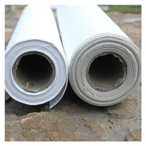 Generic 98cm Wide Cotton Linen Blend Canvas Roll - 5m Long, Primed, Perfect for Oil & Acrylic Painting - color: 98cm Wide Cotton