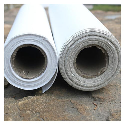 Blank Canvas Roll 5m Long - Artist Primed Linen Blend / 100% Cotton Blank Primed Painting Canvas Roll - Perfect for Artists, Arts and Crafts - color: 160cm Wide Cotton