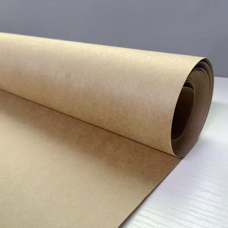 HAUTICO Pattern Making Brown Paper – 15 Yards, 250g Medium Weight Sustainable Drafting Paper for Sewing, Durable Block Paper for Tracing, Altering & Pattern Drafting