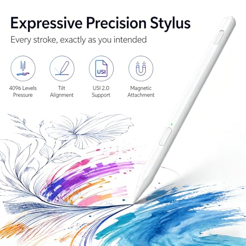 12-Inch Standalone Drawing Tablet No Computer Needed: 4096-Level Stylus Digital Art Tablet with Anti-Glare Screen, 16GB RAM, 256GB Storage, 8000mAh, Android 15 – for Beginners, Artists, Students