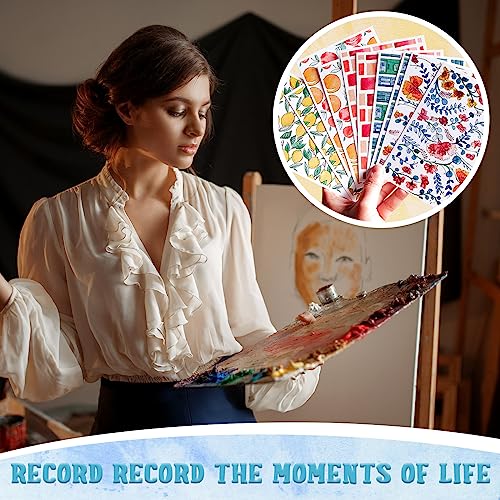 Spiareal 100 Sheets 8 x 8 Inch Watercolor Paper Bulk 140 Lb/300 GSM White Construction Paper Cold Press Blank Cotton Art Paint White Color Pad Artists Drawing Christmas Cards - size: 8 x 8 Inch