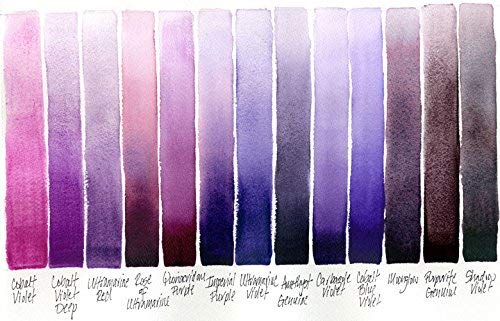 Daniel Smith Extra Fine Watercolor 15ml Paint Tube, Carbazole Violet (284600019), 0.5 Fl Oz (Pack of 1) - color: Carbazole Violet