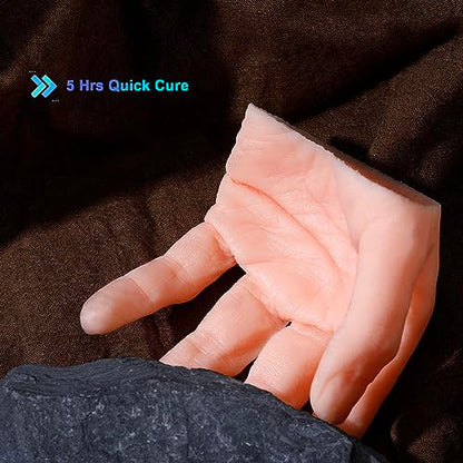 Bundle Set of 0030 Super Soft Silicone with Silicone Pigment Light Flesh Skin Tone Color