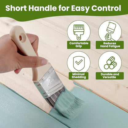 Paint Roller Kit, 17 Pack, 4 Inch Paint Roller, Small Paint Roller with Tray Liners, Paint Brushes for Walls, Microfiber Roller Covers, Mini Paint Kit for Painting Doors, Cabinets and Home - color: 4" paint roller kits, paint brush