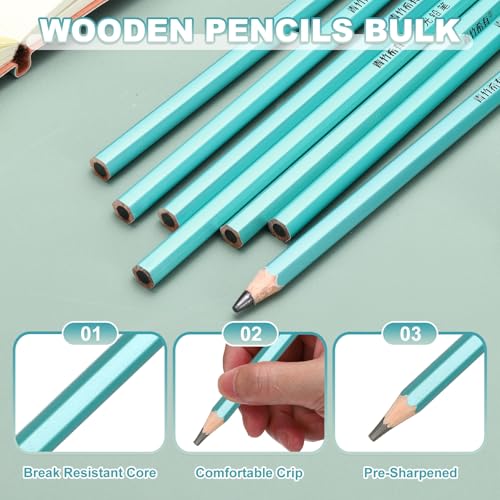 PATIKIL 8B Drawing Pencils for Sketching, Set of 3 Hexagonal Graphite Sketch Pencils Professional Sketching Art Supplies for Drawing Shading Writing Art Artists Beginners, Black - style: 8B