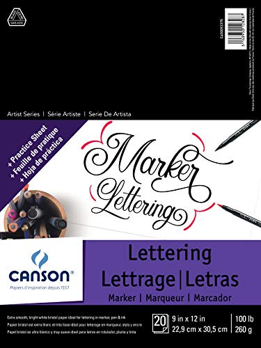 Canson Artist Series Marker Lettering