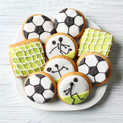Fox Run, 1 x 6 x 6 inches, Round Cookie Cutter Set - color: Round Cookie Cutter Set