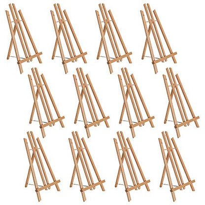 US Art Supply® 18" Large Tabletop Display A-Frame Artist Easel (12-Pack) - style: 18" - Pack of 12