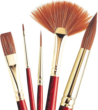 Winsor & Newton Sceptre Gold II Series 101 Short Handle Brush - Round #0 - size: #0, style: Round