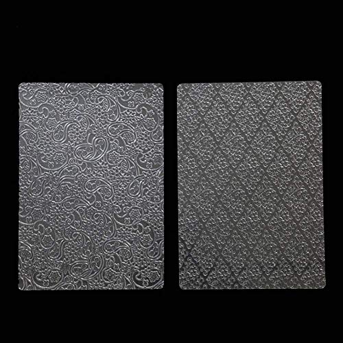 6PCS Texture Mat Stencil Molds Biscuit Cake Mold Floral Texture Fondant Transparent Printing Mould Baking Cake Decoration