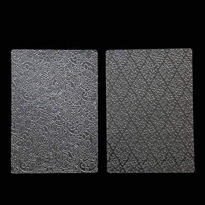 6PCS Texture Mat Stencil Molds Biscuit Cake Mold Floral Texture Fondant Transparent Printing Mould Baking Cake Decoration