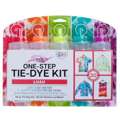 TULIP I Love To Create Tulip One-Step Tie-Dye Kit, Large, Luau (LGTDKIT-31676) - color: Luau