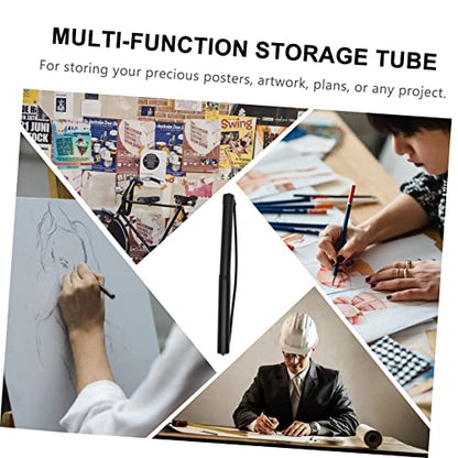 Retractable Art Tube Drawing Storage Telescoping Painting Tube Carrying Strap