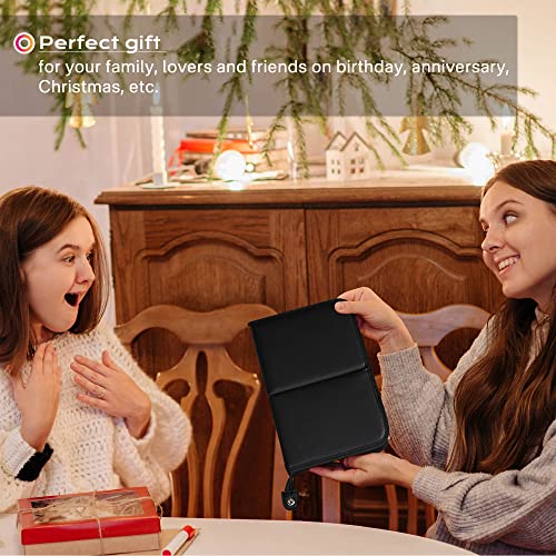 BYOOTIQUE Makeup Brush Bag Foldable Holder Organizer Portable Travel Artist Case - color: Classic Black