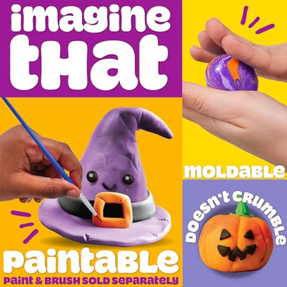 Play-Doh Scented Air Dry Clay, 2-Pack Halloween Bundle, 1 Purple Grape, 1 Orange, Goodie Bag Stuffers, Art Supplies, Arts and Crafts for Kids, Craft Supplies, Toddler Party Favors - color: Halloween