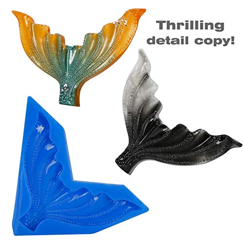 BBDINO Silicone Mold Making Kit, Liquid Silicone for Molds Making 30A Sapphire Blue, High Strength Silicon Rubber 4.4 lbs, 1:1 by Volume Ideal for Mold Casting of Resin/Jewelry/Candle/Concrete/Plaster - size: Sapphire Blue 70.6 Oz