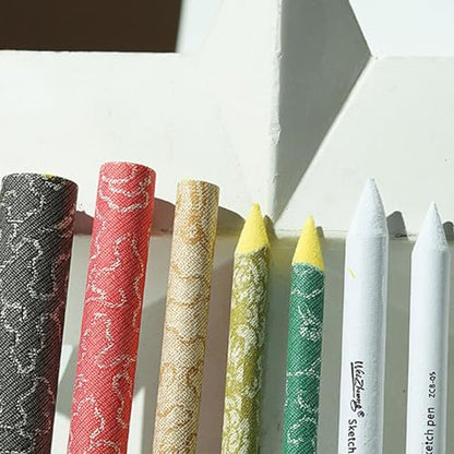 Paper Blending Stumps and Tortillions Set, Soft Rice Paper Art Blenders for Sketch Drawing, Mixing Tools for Artists and Hobbyists - color: 3 suits