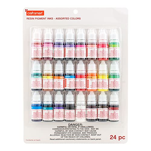 Craft Smart 24ct Color Resin Pigment Ink Set