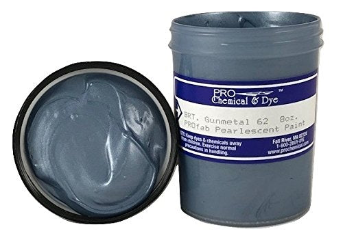 Pearlescent Textile Paint 8 oz. (Gunmetal) - color: Gunmetal
