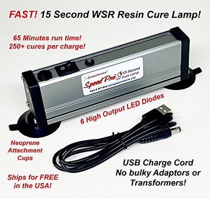 SpeedPRO 15 Second LED UV Cure Lamp for Windshield Repair