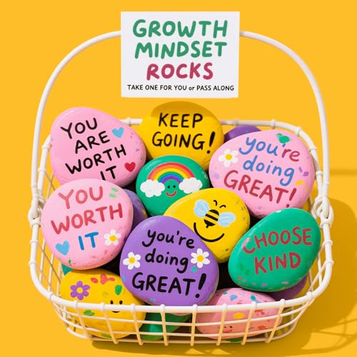 Simetufy 30Pcs Large Rocks for Painting 3.3-4.5Inch Natural River Stones for DIY, Art & Crafts, Smooth Paintable Flat Rocks Bulk for Adults, Children, Home Decor - size: 3.3-4.5in -30pcs