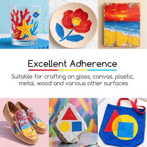 MEEDEN Beginners Acrylic Paint Set: 48 Colors 12ml/0.41 fl oz Heavy Body Starter Set - Non-Toxic Rich Pigments Art Paint for Adults Hobbists Painting on Canvas Wood Fabric Craft - color: 48 Colors