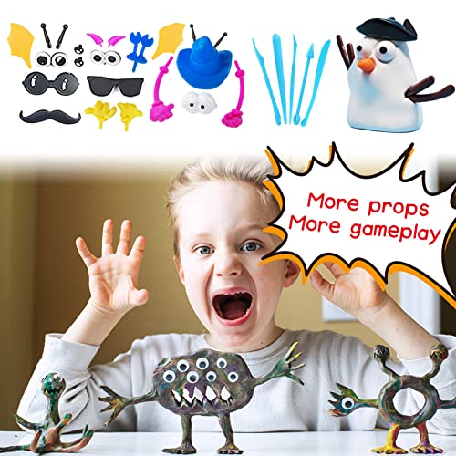 Modeling Clay Kit, 24 Colors Air Dry Clay | DIY Molding Clay with Tools, Kids Art Crafts Gift, For Boys & Girls Age 3-12 Year Olds - color: 24 Colors