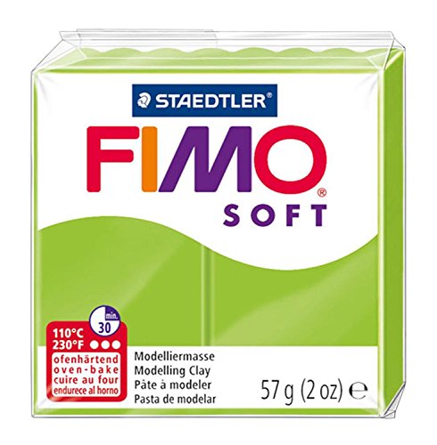 FIMO Soft Polymer Oven Modelling Clay - 57g - Set of 8 - Rainbow Colours