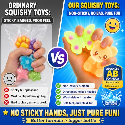 Carolart Squishy Making Kit, DIY Squishies Maker, Craft Kits for Kids | DIY squishy toys with fast curing nonsticky material, STEM arts & crafts activity kit, gift for girls and boys ages 6-12