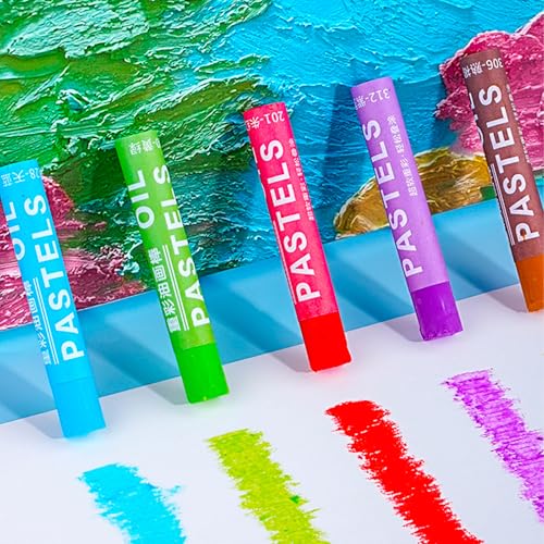 36 Colors Oil Pastels Set, Soft Oil Pastels for Art Painting, Drawing, Blending, Art Supplies for Artists, Beginners, Enthusiasts of Painting