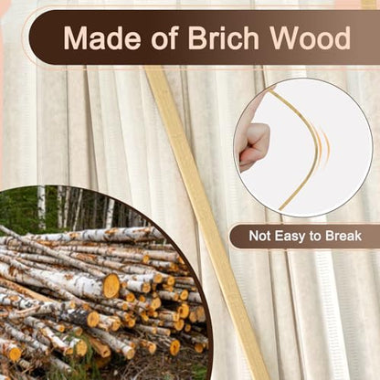 Guyuyii 200 Pcs 5.5" Coffee Stirrers Individually Wrapped with Storage Box | Wooden Stir Sticks for Offices, Coffee Bars, Cafes | Paper Wrapping, Compatible with Hot Drinks, Cold Drinks, Cocktails - size: 5.5 Inch (200 Count）