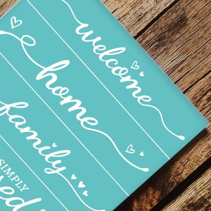 2 Sheets Silk Screen Stencil, Different Common Phrases Painting Stencils Templates Reusable Self-Adhesive Silk Screen Printing for Wall Border Wood Fabric Home Craft Decor - style: Different Common Phrases
