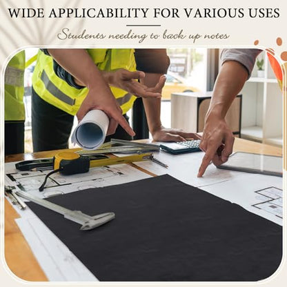 Epakh 20 Sheets 20" X 36" Large Graphite Carbon Transfer Paper, Reusable Transfer Paper for Canvas, Wood, Fabric, Papers, Ceramic, Drawing, Sketching, Painting and DIY Crafts - size: 20" x 36"