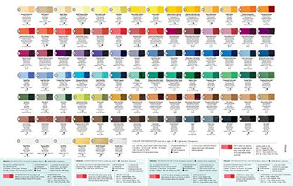 DANIEL SMITH Water Soluble Oil Color Paint, 37ml Tube, Burnt Sienna, 284390024 - color: Burnt Sienna