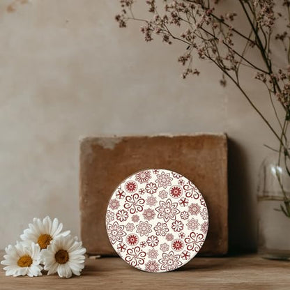 CHGCRAFT Lace Flowers Polymer Clay Texture Sheets Geometric Flowers Silicone Texture Stamp Clay Texture Mat Modeling Pattern Pad Texture Sheets for Jewelry and Clay Earrings Tools, 5.5x5.5 inch - style: Lace Flowers