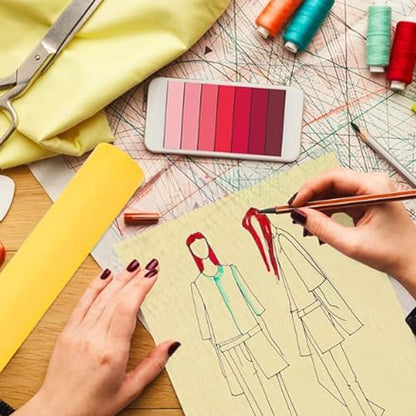 Tracing Sheet, 18in Wide Cuttable Tracing Paper Roll Translucent Tracing Paper Translucent Transfer Paper for Drawing, Trace, Sketch, Craft, Sewing Pattern Artists Tracing Paper - size: 23 Meters / 75.46ft