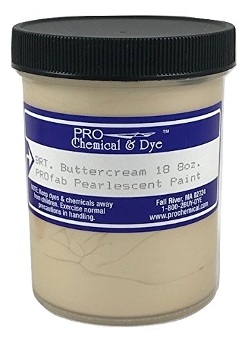 Pearlescent Textile Paint 8 oz. (Buttercream) - color: Buttercream