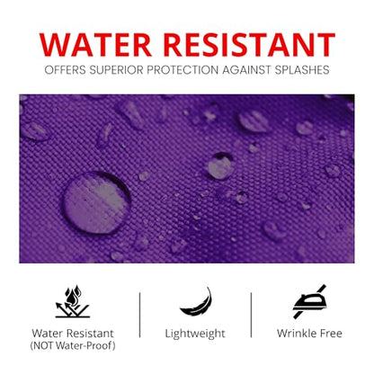 Utopia Kitchen 10 Pack Bib Apron Adjustable with 2 Pockets, Water and Oil Resistant, Cooking Kitchen Chef Apron for Women Men - color: Purple